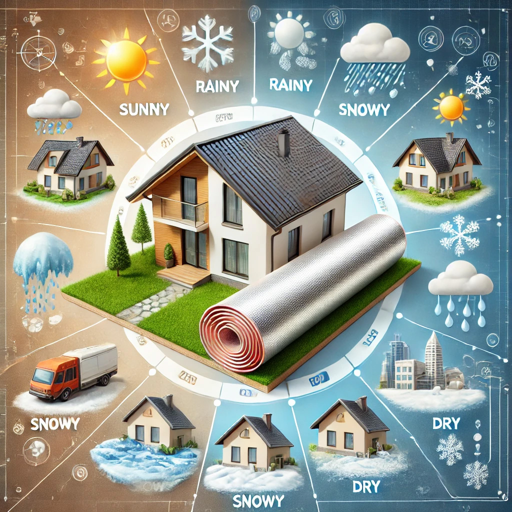 چگونه ایزوگام مناسب برای شرایط آب و هوایی خود انتخاب کنیم؟